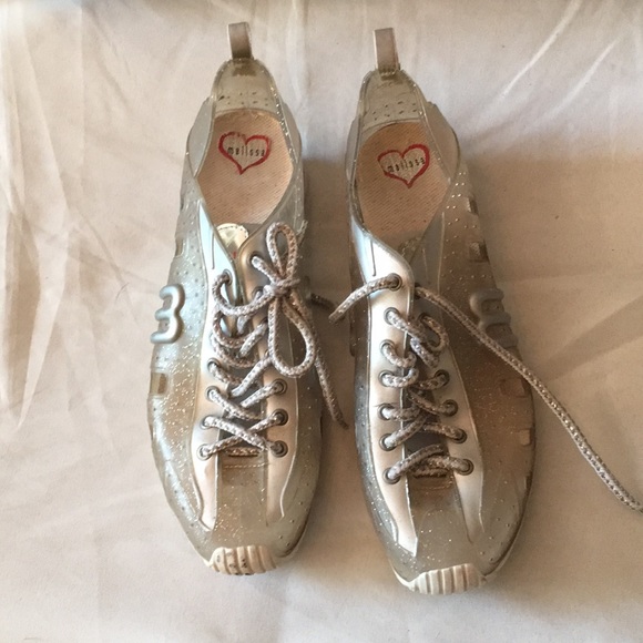 melissa sneakers clear